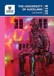2017 University of Auckland Calendar cover