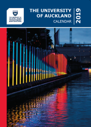 2017 University of Auckland Calendar cover